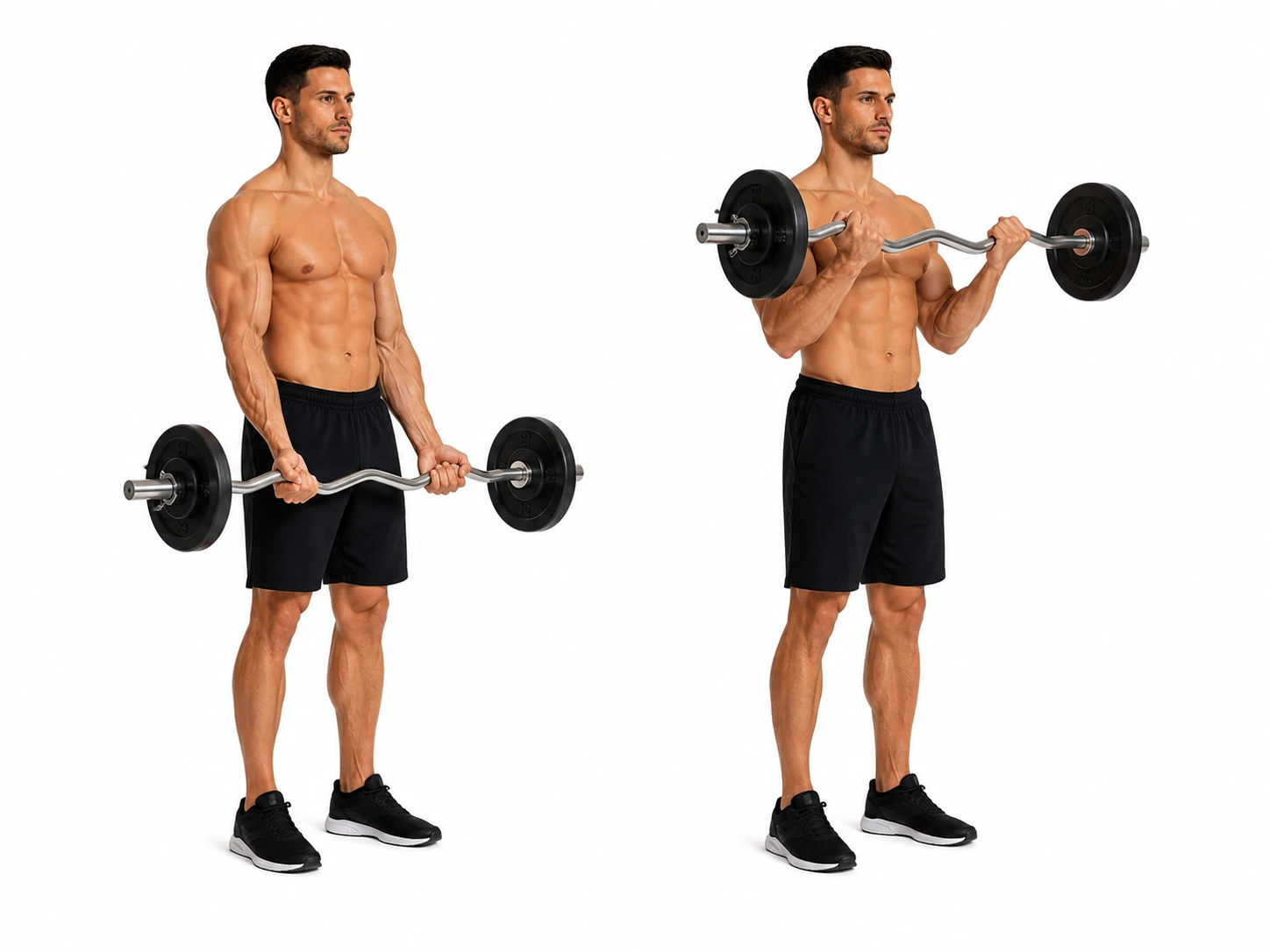 EZ Bar Bicep Curl